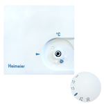 Heimeier Raumthermostat 230 V weiß Temperatur Regler Steuerung 1936-00.500