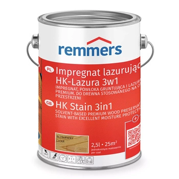Remmers HK Lasur 2,5 L Farblos – 3in1 Holzschutzmittel