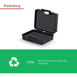 OUTLET Kistenberg Koffer Elektrowerkzeuge Schaumstoff-Einlage Maschinenkoffer