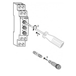 F&F Überspannungsschutz BZ-3 250 V IP20 0 A