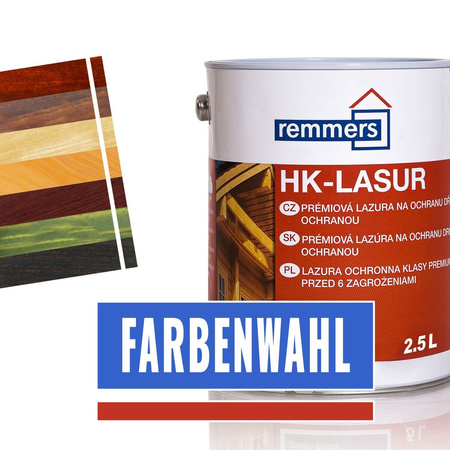 Remmers HK Lasur 2,5 L Salzgrün – 3in1 Holzschutzmittel