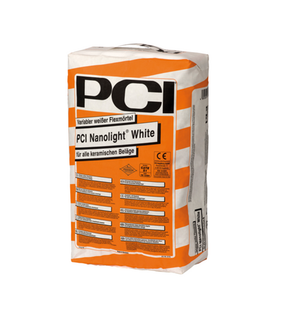 PCI Nanolight White Flexmörtel Flexkleber Mörtel Fliesen Kleber 15 KG