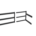 Blumenkastenhalterungen für die Fensterbank Fensterbank-Absturzsicherung Fenstergitter Blumenkästen MODERN STYLE