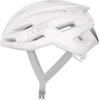 ABUS StormChaser ACE pure white (L) leichter Rennradhelm mit Belüftung