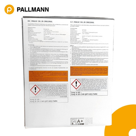PALLMANN MAGIC OIL 2K ORIGINAL High-Solid 2-Komponenten Parkettöl A/B Parkett