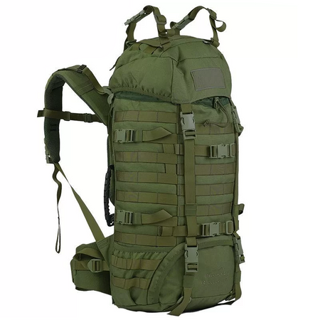 WISPORT RUCKSACK RACCOON 45 OLIVEGRÜN FAS PLUS Ergonomic, MOLLE, 2500 g, 45 L