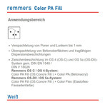 Remmers Color PA Fill Betonacryl 12,5 WEIß  Betonoberflächen OS Concre-Fill 