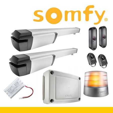 OUTLET Somfy Ixengo L 3S RTS 24V Comfort Pack Drehtorantriebe 2-flüglig