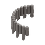 Cellfast Gartenpalisade 4 STANDARD Garten Palisade Rasenkante Graphit 6,9 m