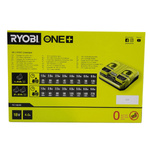 Ryobi RC18240 - 18V ONE+ Doppel-Ladegerät (ohne Akkus), schnell & kompakt