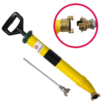 Bandloo Handmörtelpumpe Handpumpe GEKA + Lanze Abdichtung 10 mm für Mörtel und Injektionscreme - Mörtelspritze Mörtelpumpe Fugenpresse Mörtelpresse ideal für Abdichtung & Fugenfüllung