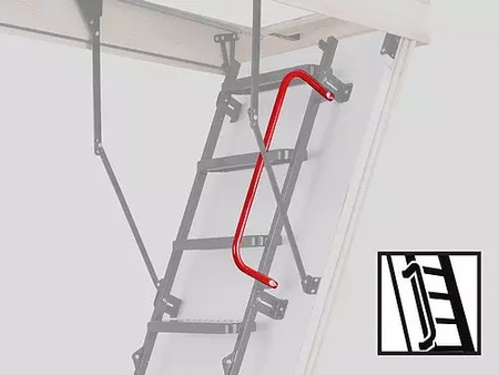 Outlet OMAN Metallhandauf 560mm DSS P-2 bodentreppe bodenluke dachbodenleiter