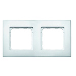 Somfy Abdeckdoppelrahmen Doppelrahmen Smoove Pure weiß 9015238