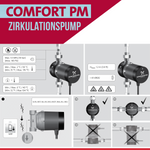 OUTLET Grundfos Comfort UP 15-14 B PM Zirkulationspumpe  Hocheffizienspumpe