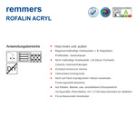 Remmers ROFALIN ACRYL 5l WEIß RAL 9016 Wetterschutzfarbe für Holz