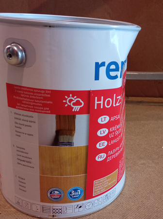 Outlet Remmers Holzschutz-Creme 5 L Holz Lasur für Außen - Pinie/Lärche