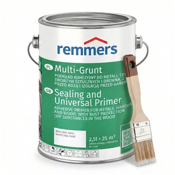 Set Bandloo Multi-Grunt 2,5 l mit Pinsel für saubere und schnelle Anwendung