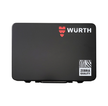 WURTH Zebra Steckschlüssel 1/2 Zoll Und 1/4 Zoll 59-Teiliges Sortiment