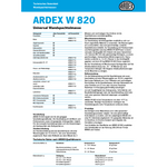 ARDEX W 820 Superfinish Wandspachtel Spachtelmasse Gipsspachtelmasse  25 KG