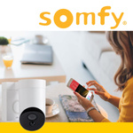 Somfy Außenkamera inkl. Sirene weiß Outdoor Camera bei Nacht gestochen scharf 