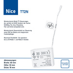 Nice TT2N Steuerpult für Rollladenmotor zur Automatisierung von Markisen