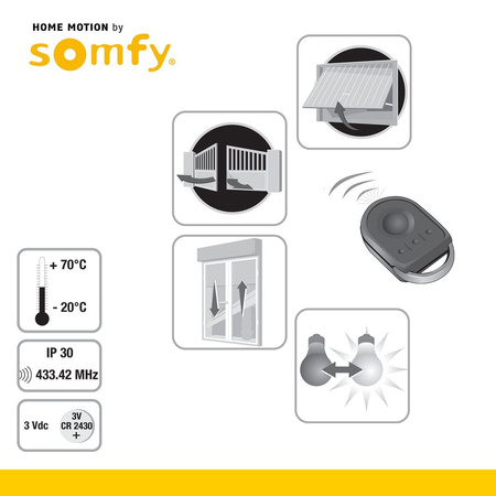 Somfyt Axovia 3S iO Pack Comfort 2-flüglig Drehtorantriebe Beste Komfort + Akku