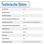 Hager spn415 Überspannungsbegrenzer T2 4P TN-S In=20kA Up≤1,25kV Überspannungsschutz