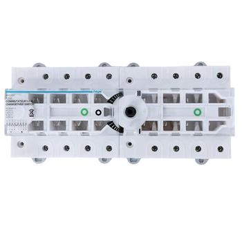 Hager HI406R Lastumschalter 4P 125A Aufbau auf DIN Schiene oder Montageplatte