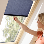 VELUX RHL MK00 1086 78x160 Sichtschutzrollo Rollo Haltekrallen Dachfenster Beige