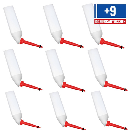 Set REMMERS KIESOL 10 KG Verkieselung Abdichtung + 9 Dosierkartuschen 