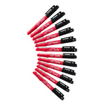 Milwaukee INKZALL™ Permanentmarker – 12 schwarze Marker 1 mm