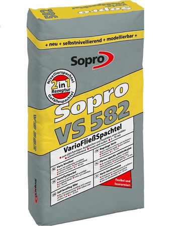 SOPRO SoproDur VS 582 VarioFließSpachtel Fließ Spachtel Spachtelmasse 25 KG