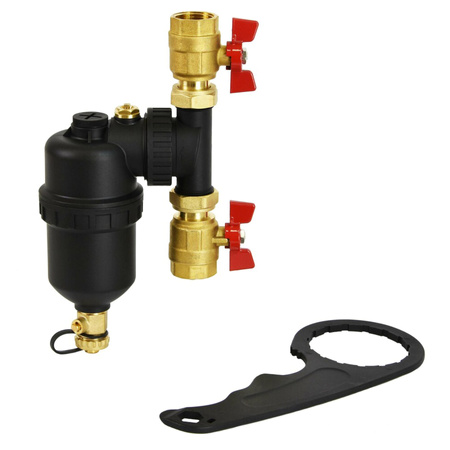 Magnetischer Wasserfilter IBO Filter I-003 / 1" Schlammabscheider 