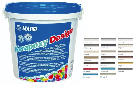 MAPEI Kerapoxy Design - Epoxidharzfugenmörtel Neutral 700 3 KG