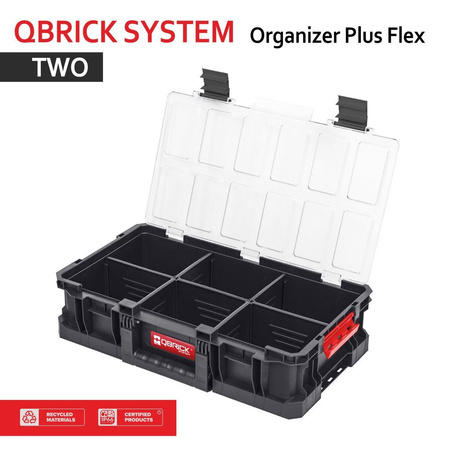 Qbrick System TWO Organizer Plus Flex Möglichkeiten zur Kombination Veranstalter