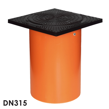 Kanaldeckel Schachtverlängerung DNØ315/400 Schachtdeckel KG Rohr Kontrollschacht