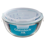 GLASSLOCK Mixing Bowl Frischhaltedose aus Glas - Salatschüssel Typ 4000 ml