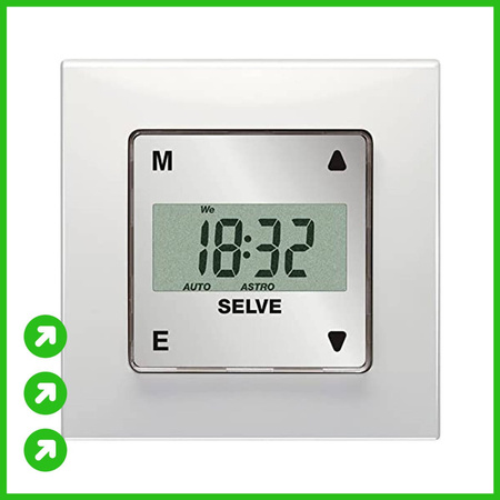 Selve SELVETIMER PLUS W/S Rollladen Zeitschaltuhr Rollladenmotor Steuerung
