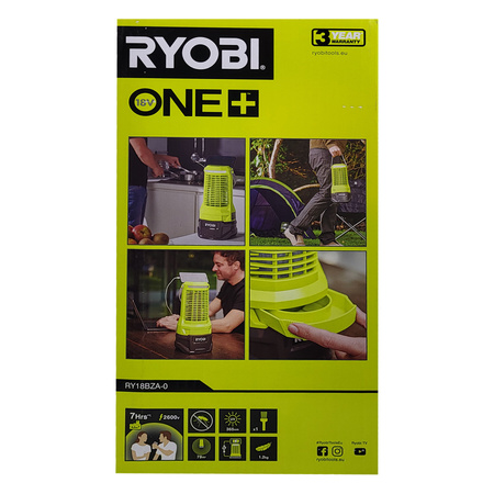 Ryobi RY18BZA-0 UV-Insektenlampe 18V ONE+ ohne Akku