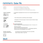 Remmers Color PA Betonacryl Betonfarbe Fassadenfarbe außen Weiß 12,5L