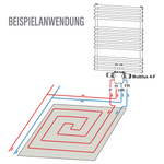 IMI HEIMEIER Multilux 4-F  für Fußbodenheizung und Heizkörper weiß 9690 57 800 