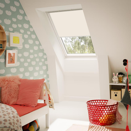 VELUX Rolladen Rolls Verdunkelungsrollo Jalousien Dachfenster 114x118 RAL1085