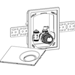 Heimeier Multibox RTL 9304-00.800 Rücklauftemperaturbegrenzung Ventil Thermostat