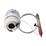 HEIMEIER ThermostatKopf K mit hochleitfähiger Armatur und Spiralfeder 20-50°C 2m
