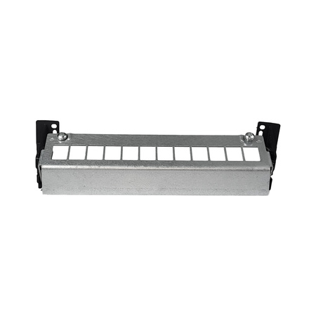 HAGER FZ12MK Patchpanel 12M Keystone TS-Schiene oder Montageplatte
