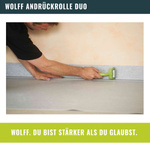 WOLFF Andrückroller Duo zur Nahtanreibung von Bodenbelag u. Teppichboden