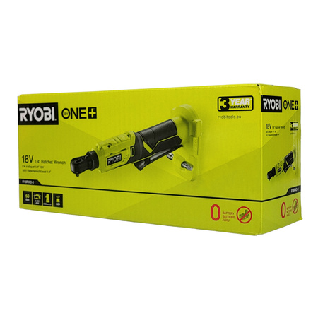 RYOBI R18RW2-0 Akku-Ratsche 1/4" 18V ONE+ 40–60 Nm ohne Akku/Ladegerät nur Gerät