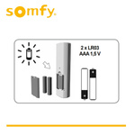 OUTLET Somfy TELIS 6 CHRONIS 1811079 16-Kanal-Handsender Große LCD-Anzeige Pure
