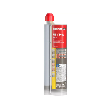 6 x Fischer Injektionsmörtel-Set FIS V PLUS 360S Wetterfester Mörtel