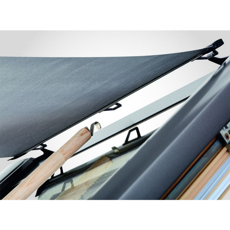 Roto 538215 Außenmarkise Screen ZAR 94x160 - Hitzeschutz und Tageslicht
